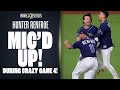 Hunter Renfroe MIC'D UP during insane World Series Game 4! | Rays OF hits homer, celebrates walk-off