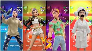 Kpop demon hunters and Saja Boys Abby🫦Tiles hop EDM RUSH 🔥