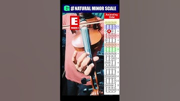 G# Natural minor Scale Violin || 1 OCTAVE || easy Tutorial || #violintutorial  #Gsharpsharpminor