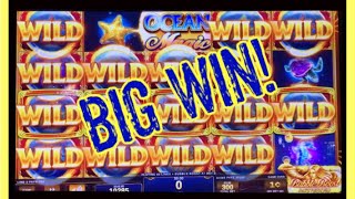 I ALMOST HAD A FULL SCREEN OF WILDS! BIG WIN! OCEAN MAGIC SLOT MACHINE