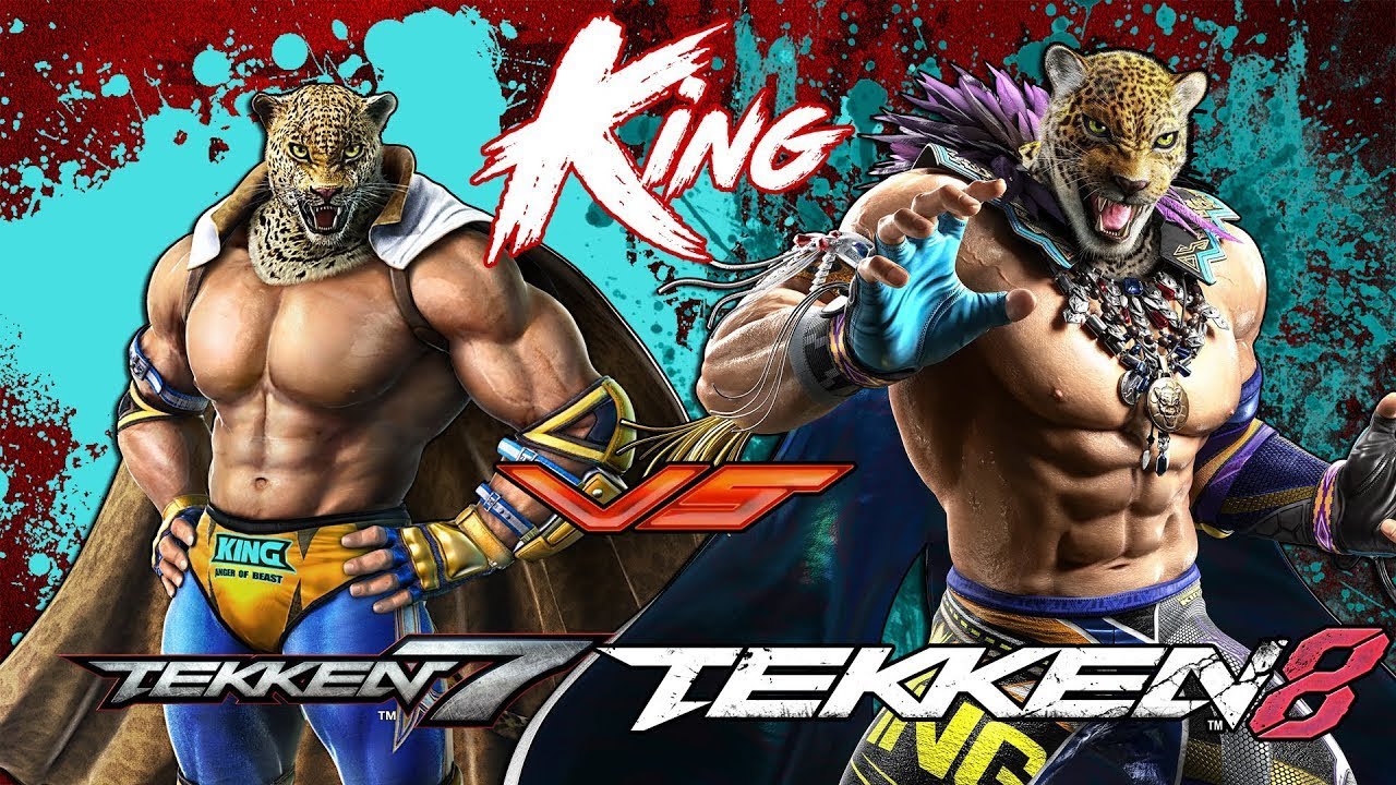 Tekken 8 King Rage Art VS Tekken 7 king Rageart | Comparison | Comment which is best | Tekken 8