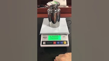 RESHY Electronic scale calibration