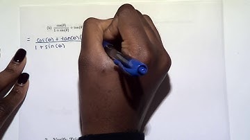 5.1 part 1 Fundamental Trigonometric Identities