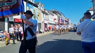 A.B.O.D Clubs arriving to the Relief of Derry Celebrations 2022