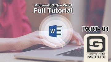 Microsoft Office Word Basic Tutorial Part-01 |  | Introduction | SoftCare Institute