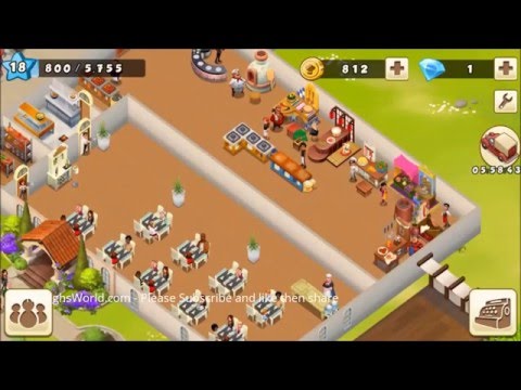 World Chef - How to build walls and create rooms with a special bonus cheat