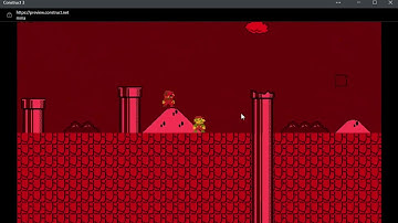 Making a Mario Horror Game on Construct 3 called "MARIO."