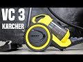 Karcher VC 3 Bagless Vacuum - Multi Cyclone Vacuum Cleaner Unboxing & Testing