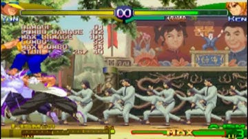 SFA3Max - Testing video (Yun, Guy and Ryu)