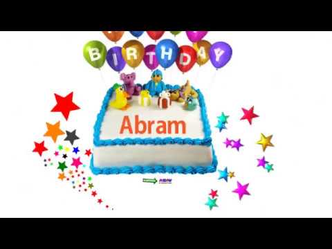 Happy Birthday Abram