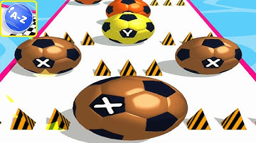 AZ Run - 2048 ABC Runner ! All Levels Gameplay (160-163) android, ios