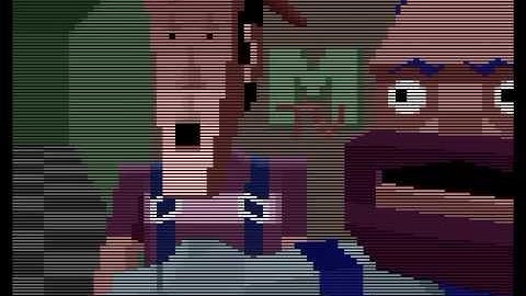 ST power on an atari 800 slideshow for Atari 8-bit