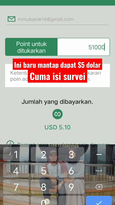 INI BARU MANTAP dapat $5 dolar dari aplikasi Surveyon #shortsfeed #shortvideo #shortsvideo #viral