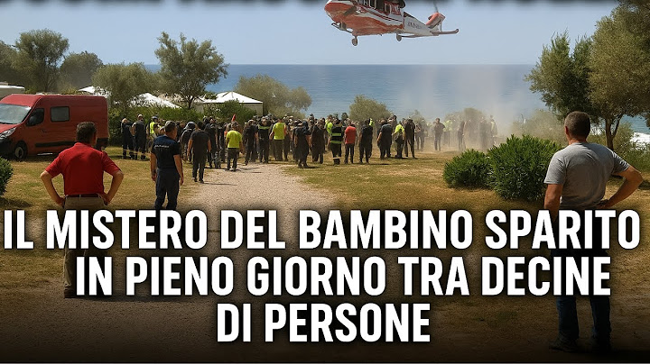 Scomparso nel Nulla: Il Mistero del Bambino Sparito in Pieno Giorno tra Decine di Persone!