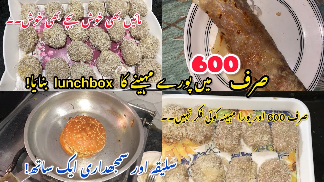 30 Days Budget Friendly Lunch Box Ideas |Moms Kay Lye Asan Monthly Plan