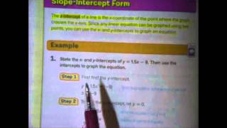 Details 3-5 Graph a Line Using Intercepts News