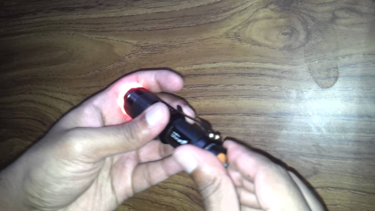 Super Bright Ultrafire Mini Adjustable CREE Q5 LED Flashlight Hiking Torch