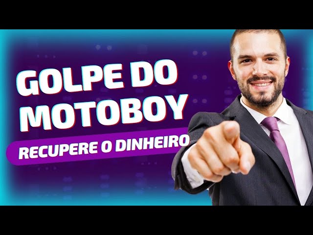 Aprenda a não cair em golpe bancário como o do motoboy e da foto