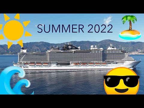 (ENG) MSC CRUISES: ALL 2022 MEDITERRANEAN SUMMER SEASON ITINERARIES