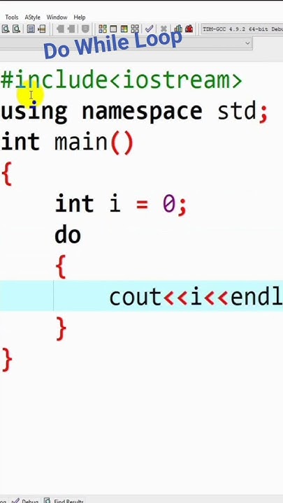 Do While Loop Program in Dev C++ @gameflux-designo #youtubeshorts # ...