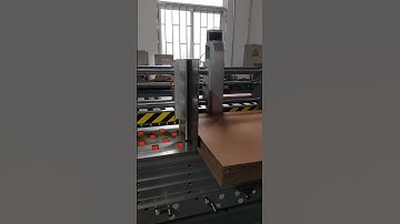 KIGWAYQD Lead edge feeder for corrugated board 1013  #flexo#printingmachine #diecutting