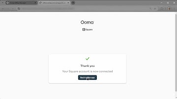 23. Ooma Office Tutorial: Integrations - Setting the Ooma Office Square Integration
