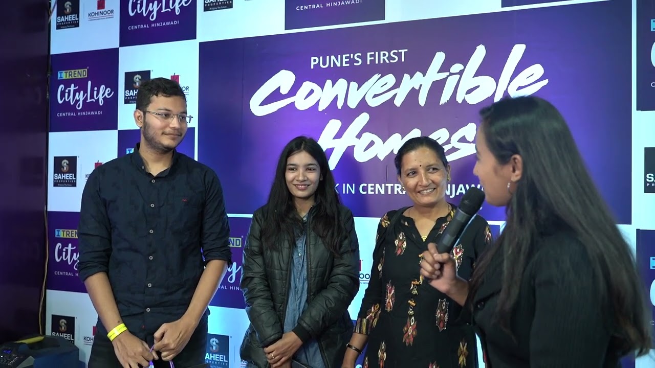 Customer Testimonial | ITrend City Life - Convertible Homes | Central Hinjewadi |  Saheel Properties