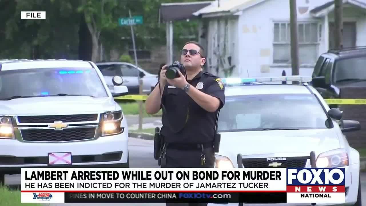 Murder suspect arrested while out on bond - YouTube