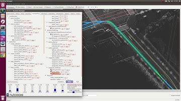 lane change demo with Autoware v1.7