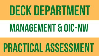 AM VLOG #13: DECK DEPARTMENT MARINA PRACTICAL ASSESSMENT REQUIREMENTS (New System)