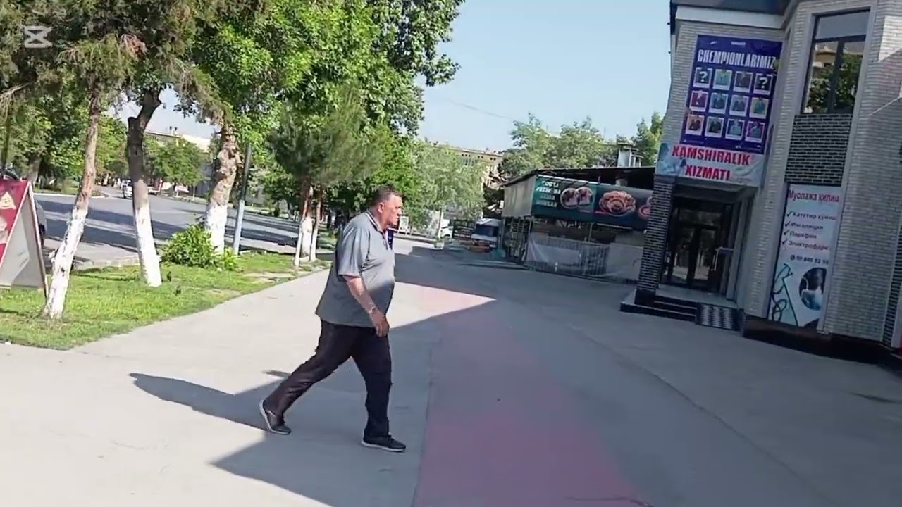 Ахунбабаевский пешком по центру апрель 2025