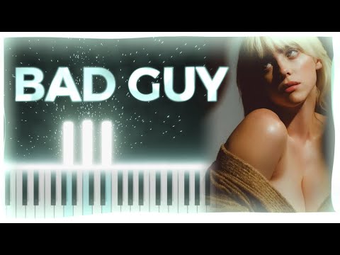 Billie Eilish - Bad Guy (Piano Tutorial)