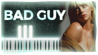 Billie Eilish - Bad Guy (Piano Tutorial)