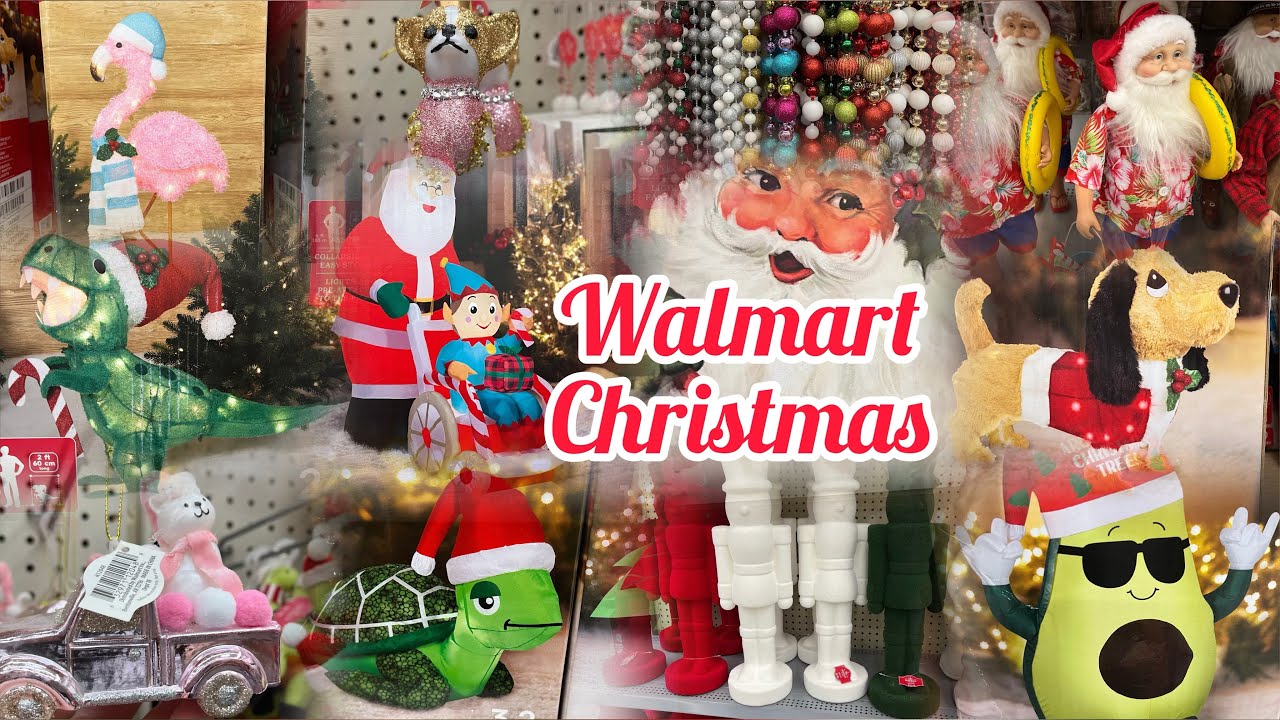 Walmart Christmas Walkthrough *Shop with Me - YouTube