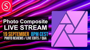 Composite Live Stream - Affinity Photo OlivioTutorials.com