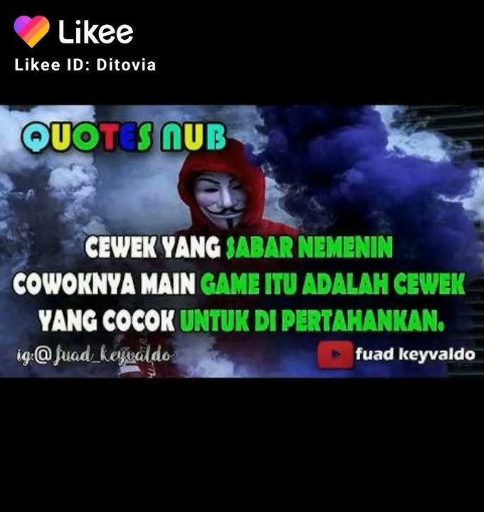 Yg pacaran sama anak gamers tonton ini yach