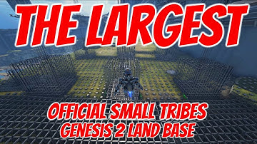 Ark Official PvP | The Largest Official Genesis 2 Base | Small Tribes