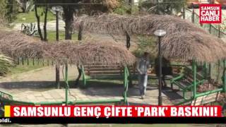 Parkta Yiyişirken Polise Yakalanan Çift