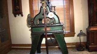 1883 Seth Thomas No7 Tower Clock & Gas Illuminator