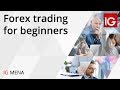 Forex trading for beginners  IG MENA
