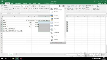 Cara Menghitung PPN & PPH 22 dengan Mcs. Excel