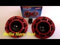 Hella Super Tone Horn Test