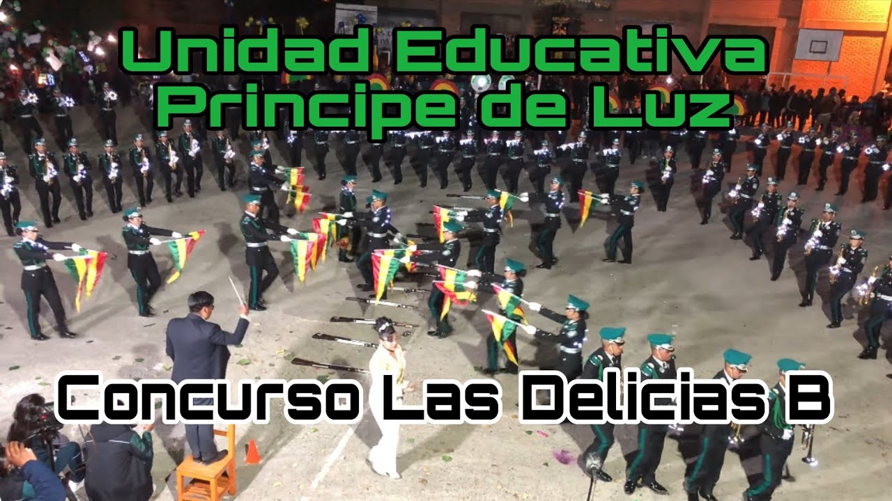 Banda de la Unidad Educativa Principe de Luz Concurso Las Delicias B 2025
