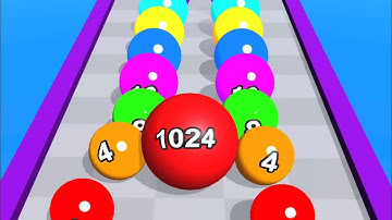 2048 Colors Ball Run 💸🎱❤️MAX LEVELS!! All Levels Gameplay Walkthrough Android, iOS NEW UPDATE