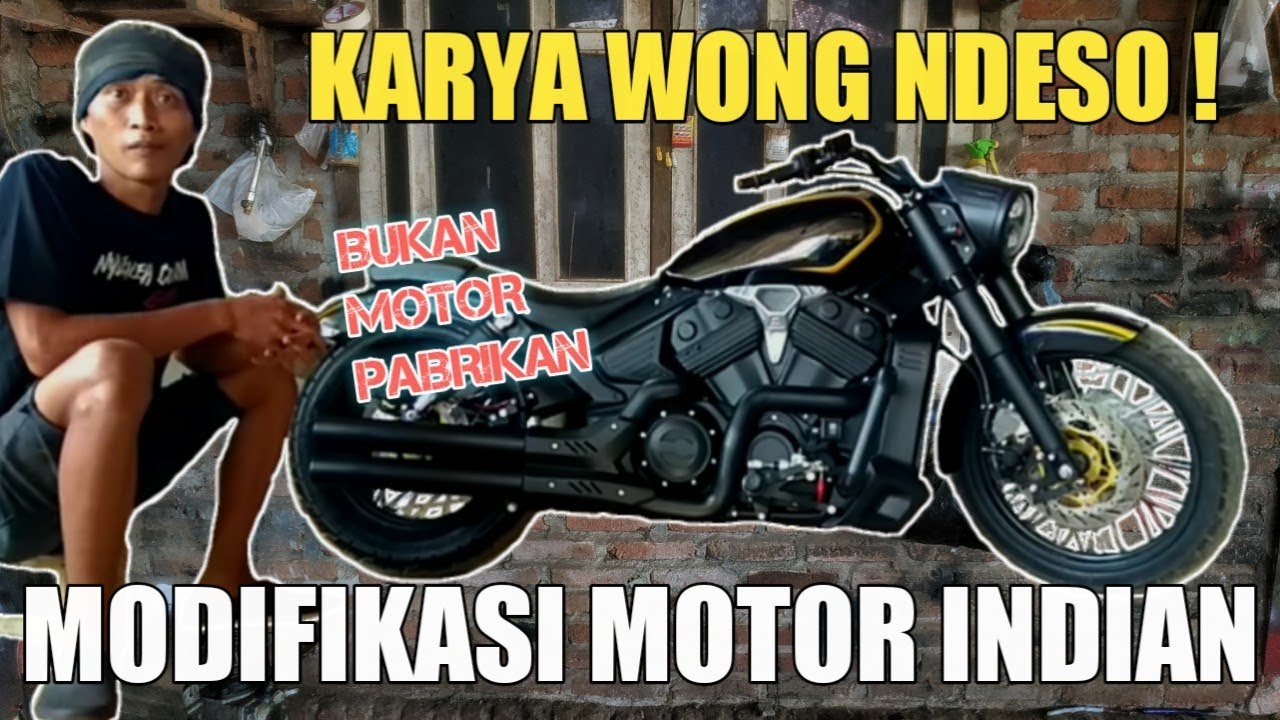 Testride Modifikasi Motor Scorpio Di Miripin Bobber Indian Youtube