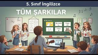 5. SINIF İNGİLİZCE 2 Tüm Şarkılar V2 kapak görseli
