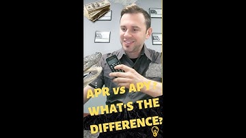APR vs APY   -what
