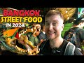 Thai street food in 2024  kaset fair bangkok  exciting food tour in thailand