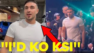 TOMMY FURY ARRIVES TO FACE OFF WITH KSI!