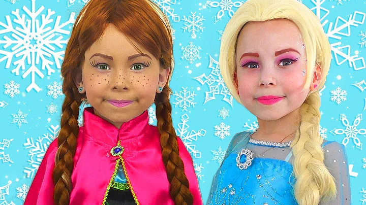 Alice Pretend Princess Frozen Elsa And Anna  The B...